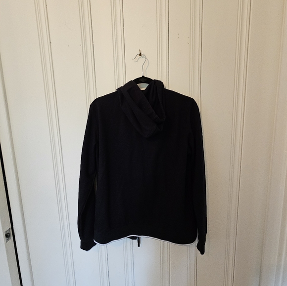 Used Medium Men's Black Armani Exchange Zip-Up Hoodie - Picture 10 of 14